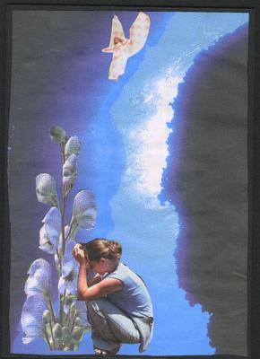 Death. Artist: Imelda, Ireland. I am one who comes as a messenger of joy. Your passage will be safe. Submit to the journey and allow me to carry you safely to worlds of joy.