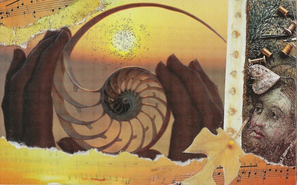Nurturing Creativity.  Artist: Karen M, Australia.  Sometimes my creative process is slow & I feel fragile. I require patience & gentleness to birth my projects.