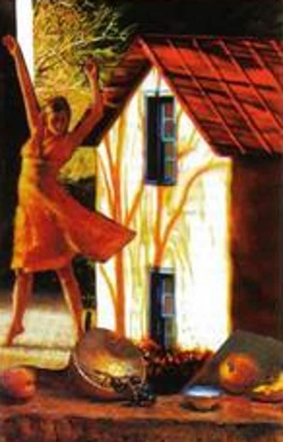 Dancing Free Woman, Committee Suit.  I am the one who comes forward from earthly emotional encumbrance to let spirit twirl in majestic sweep to music from the heart......Artist: Lorraine, British Columbia, Canada