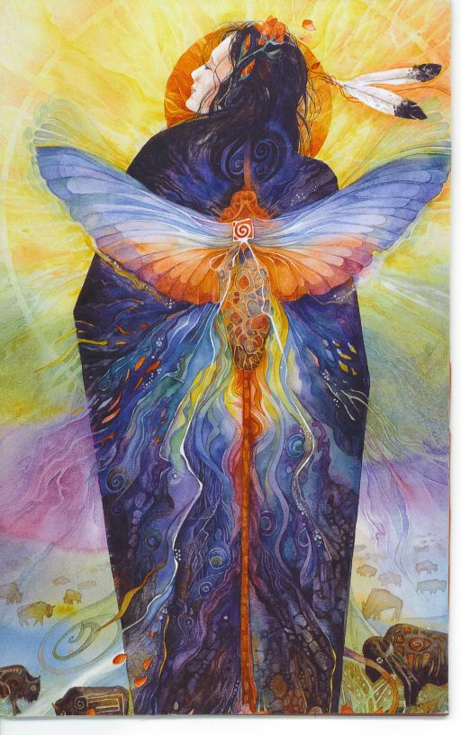 I am the one who heals and graces you with divine touch. I am Dragonfly Woman. In my hands are the keys to beauty and transformation.