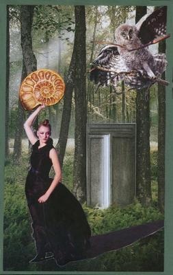 Intuition.  Artist: Tamara, California.  I Am One Who knows the unknowable, wise and ancient, seeing what is hidden.