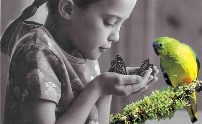 Magical Child.  Artist: Tamara, California.